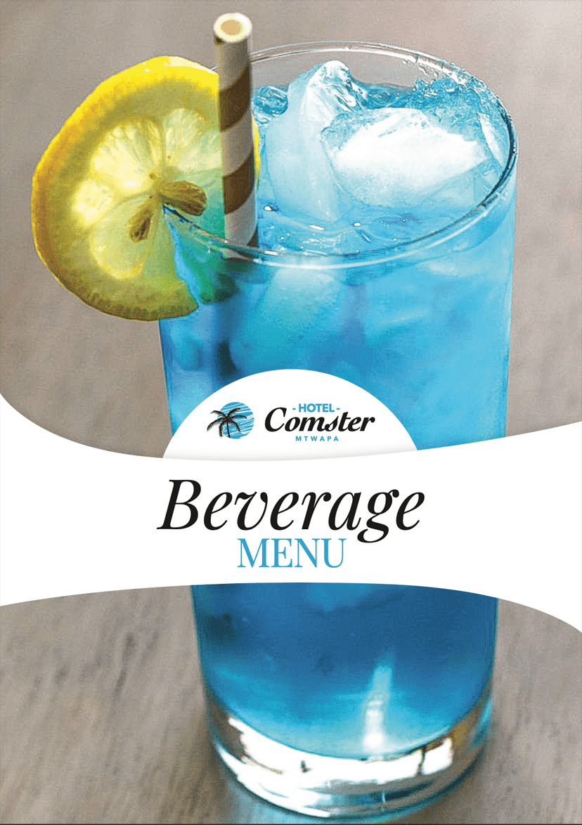 Drinks Menu (Page 4)