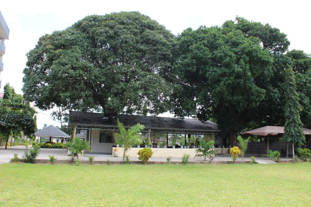 Garden gazebos at Hotel Comster Mtwapa